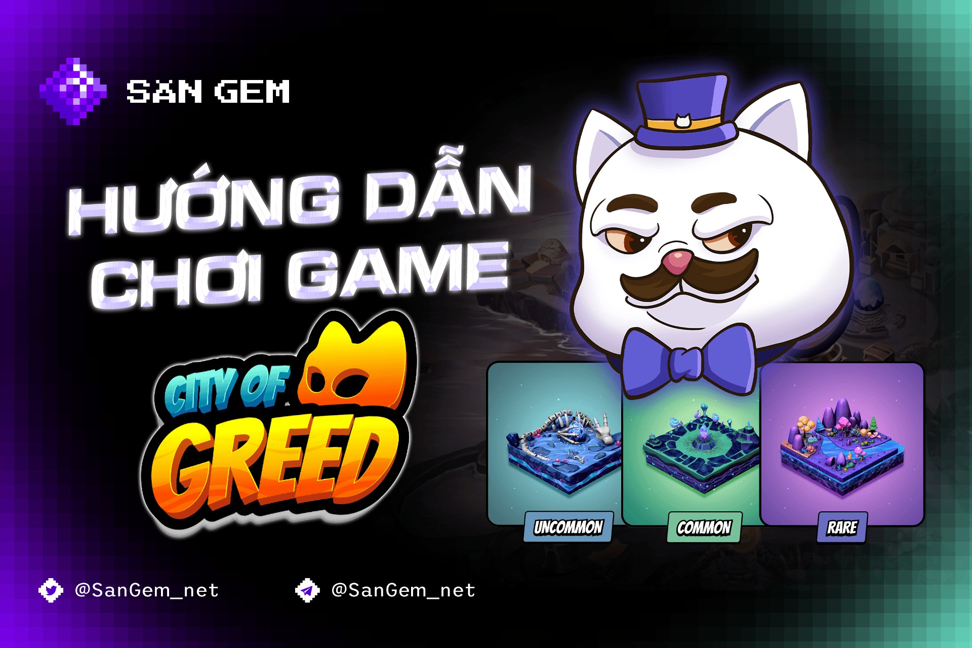 Hướng dẫn chơi game Nekoverse: City of Greed